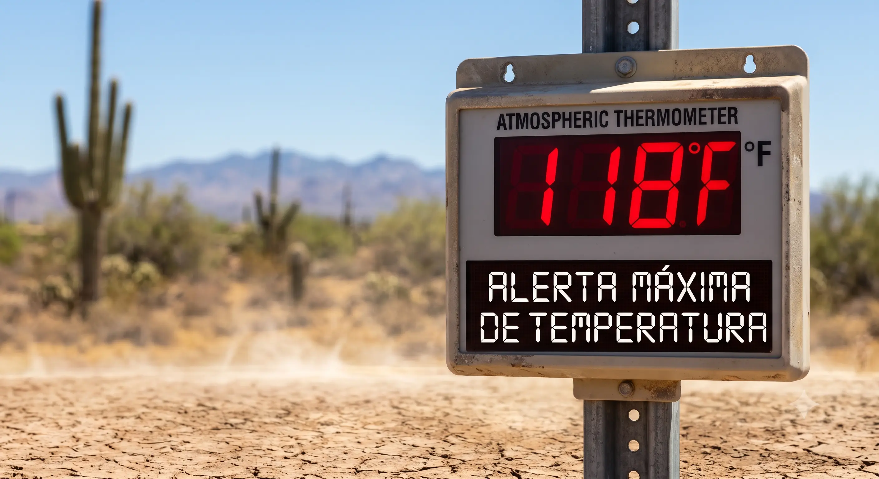 Alerta extrema por calor y tormentas en gran parte de Arizona