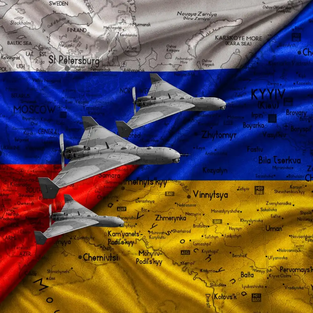 Rusia intensifica los ataques con drones y bombas contra ciudades de Ucrania