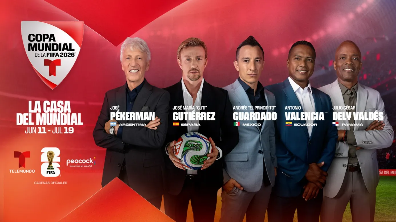 Telemundo apuesta por las leyendas para su cobertura del Mundial 2026