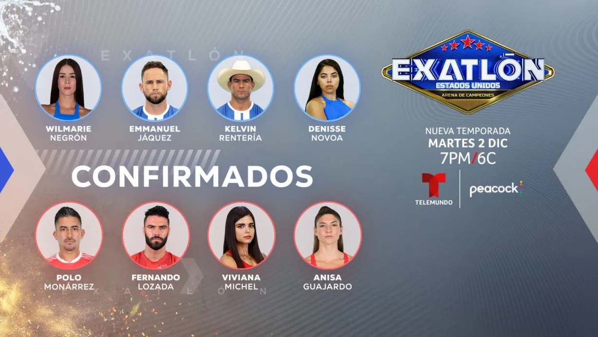 Conoce a los nuevos participantes de Exatlón 10