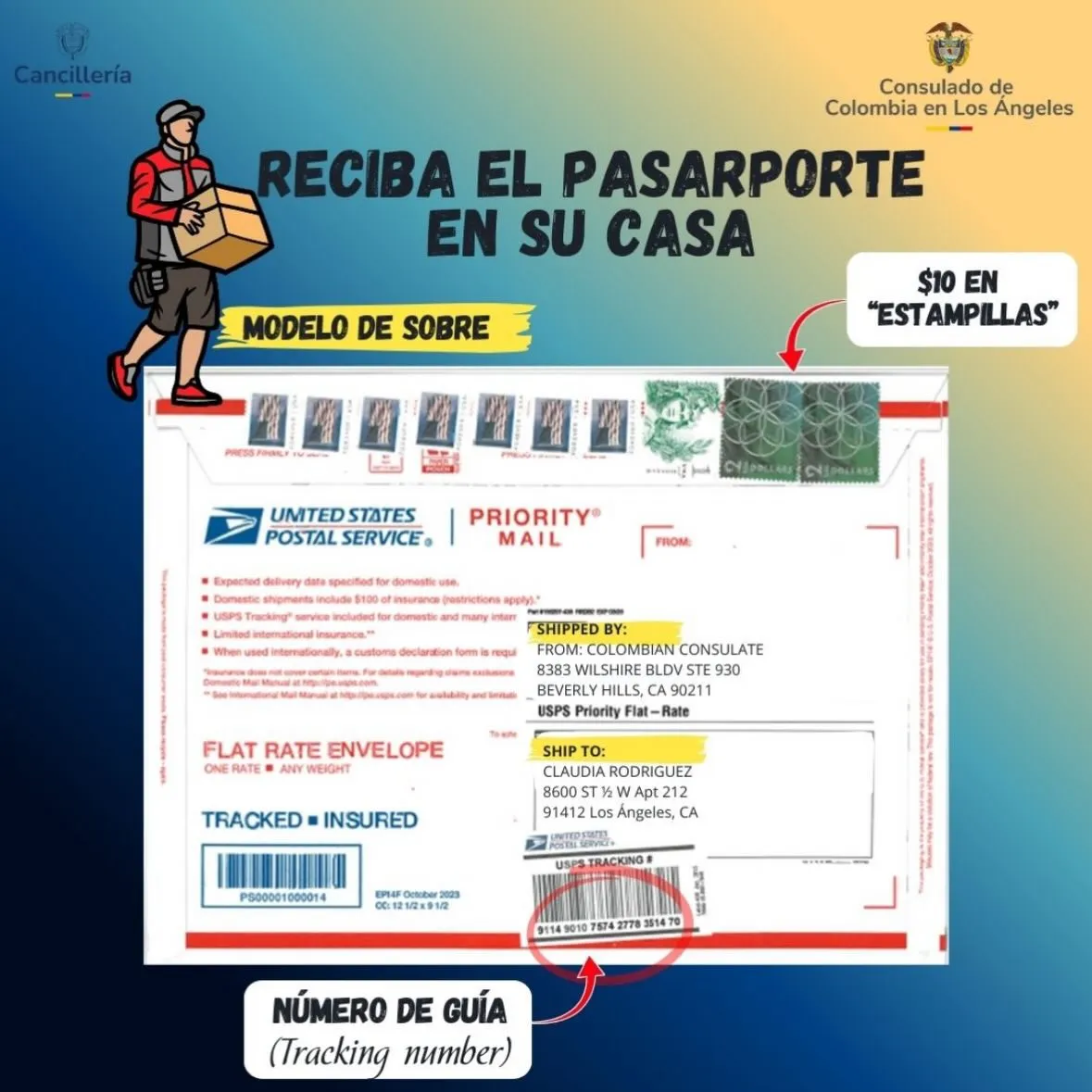 Consulado móvil de Colombia en Phoenix