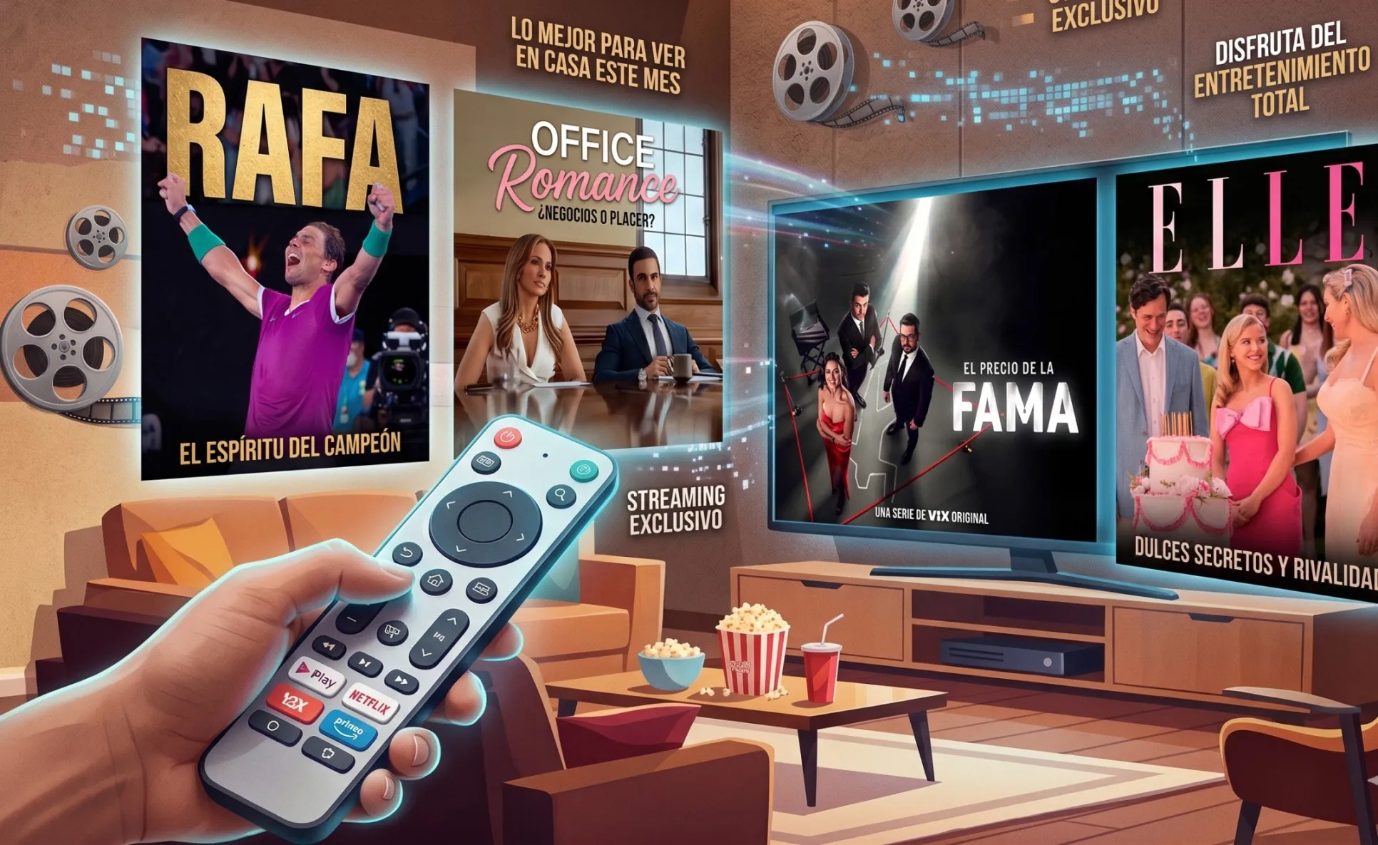 Series y películas para ver en casa